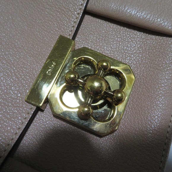 Chloe Elsie Small Bag Cream Leather - Picture 12 of 14